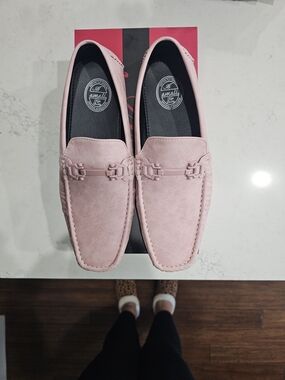 Worn Once To Prom! Amalfi Men's Pink Suede Driving Loafers
